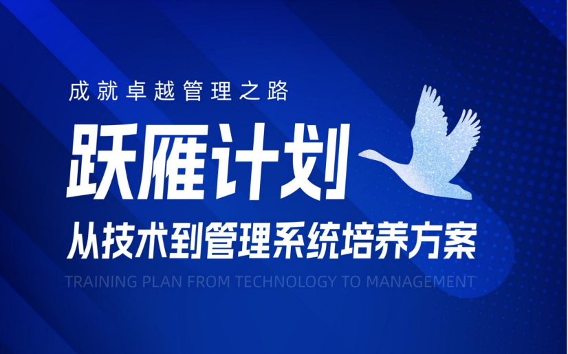 【躍雁計劃】從技術走向管理系統培訓方案